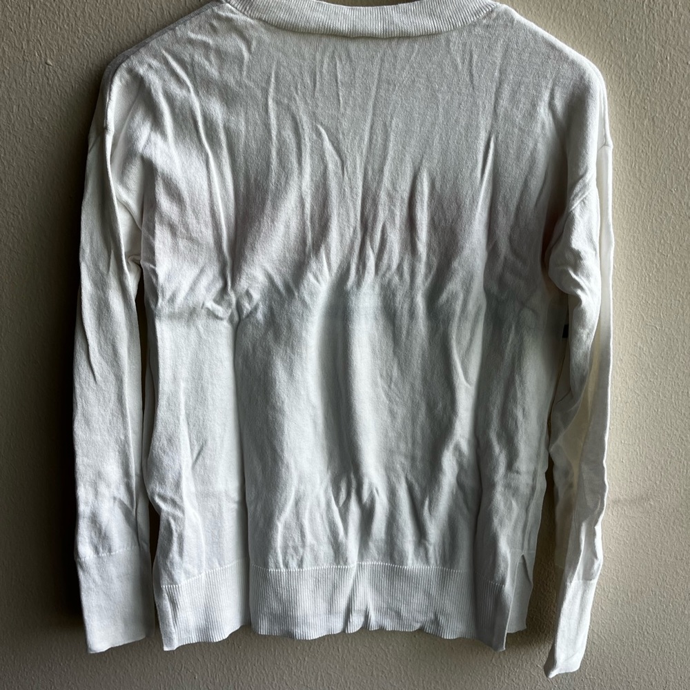 Gap white 100% cotton sweater - Picture 4 of 5